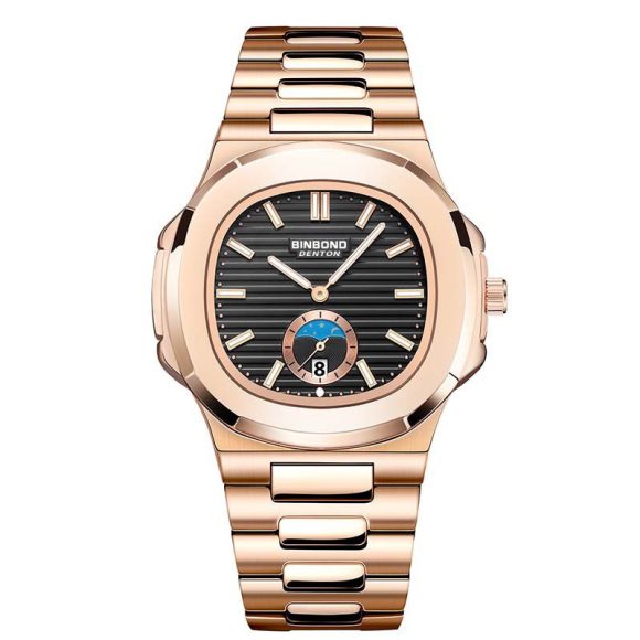 New Retro Steel Belt Quartz Watch Waterproof Leisure All-match - Image 4