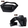 Men's Sheepskin Mobile Phone Waist Bag Sports Leisure - Image 6