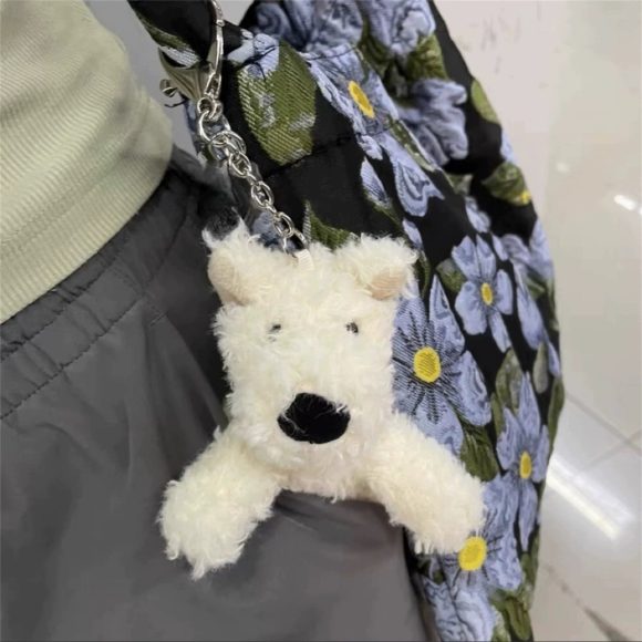 Puppy Plush Toys Keychain Backpack Pendant - Image 3