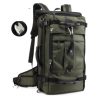 New double shoulder bag Oxford cloth bags male outdoor backpack large capacity baggage bag multifunction hiking bag - Image 4