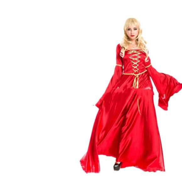Halloween COS Ball Queen Dress Evening Gown - Image 4