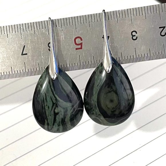 Natural Crystal Water Drop Earrings Women - Image 5