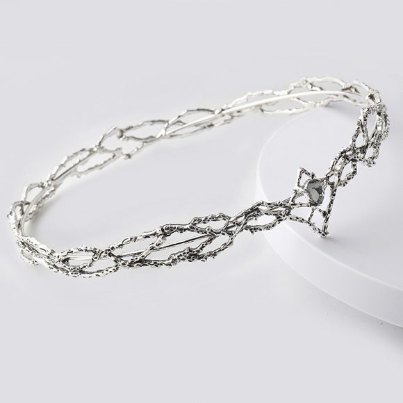 Gem Crystal Crown Hair Clasp Ladies - Image 10