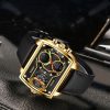 Quartz Electronic Dual Display Multi-function Square - Image 6