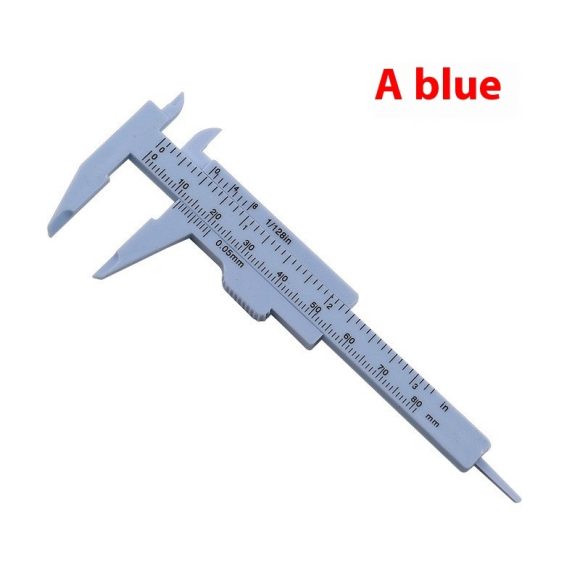 Ruler Double Scale Plastic Measuring Button Accessories Measuring Length - Image 4