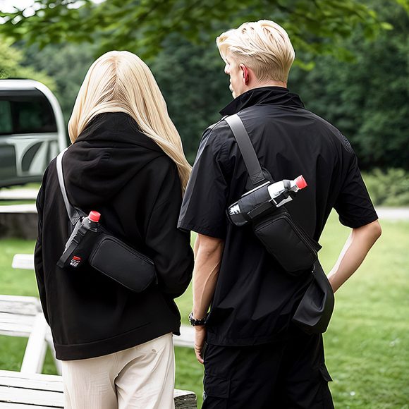 Sports Waterproof Waist Bag Large Capacity Portable Waist Pack - Image 4