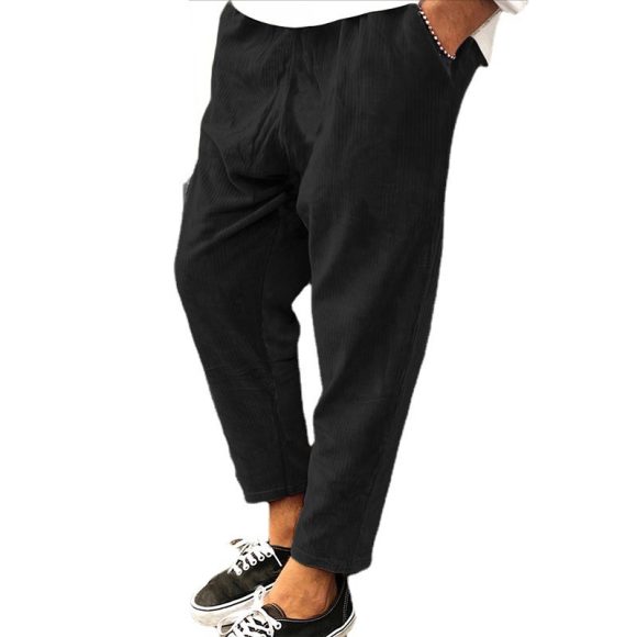 Winter Men Corduroy Pants Streetwear Joggers - Image 6