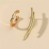 Geometric Ear Clip Leaf Ear Clip