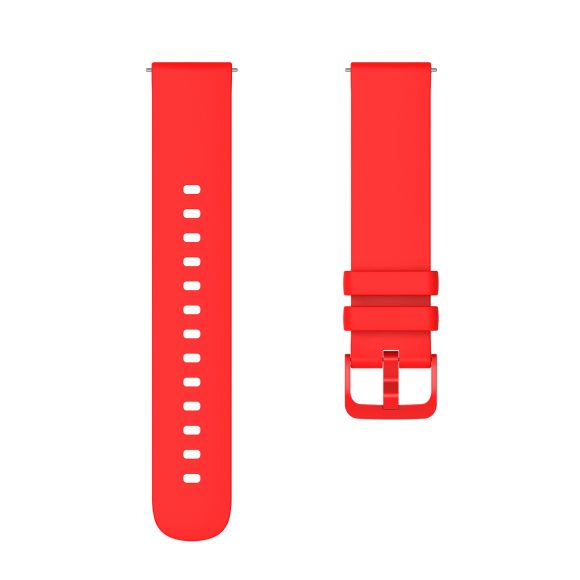 Flat Same Color Buckle Universal Silicone Strap - Image 3