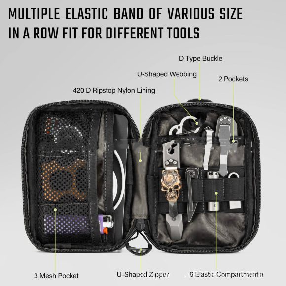 Outdoor Tactics Medical Storage Bag Multifunctional Small Waist Bag - Image 2