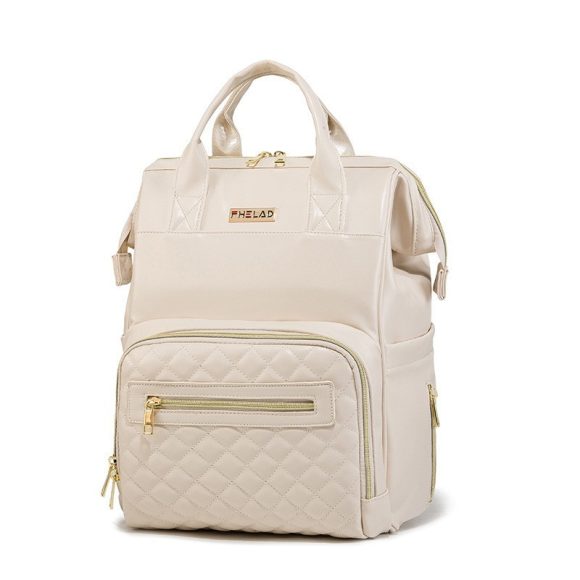 Solid Color Waterproof Fashion All-match Portable Backpack - Image 6