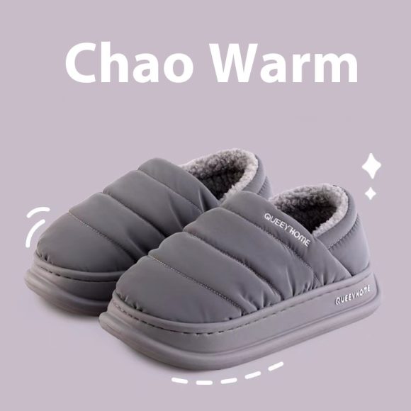 Men's Winter New Waterproof Interior Home Cotton Slippers - Image 4