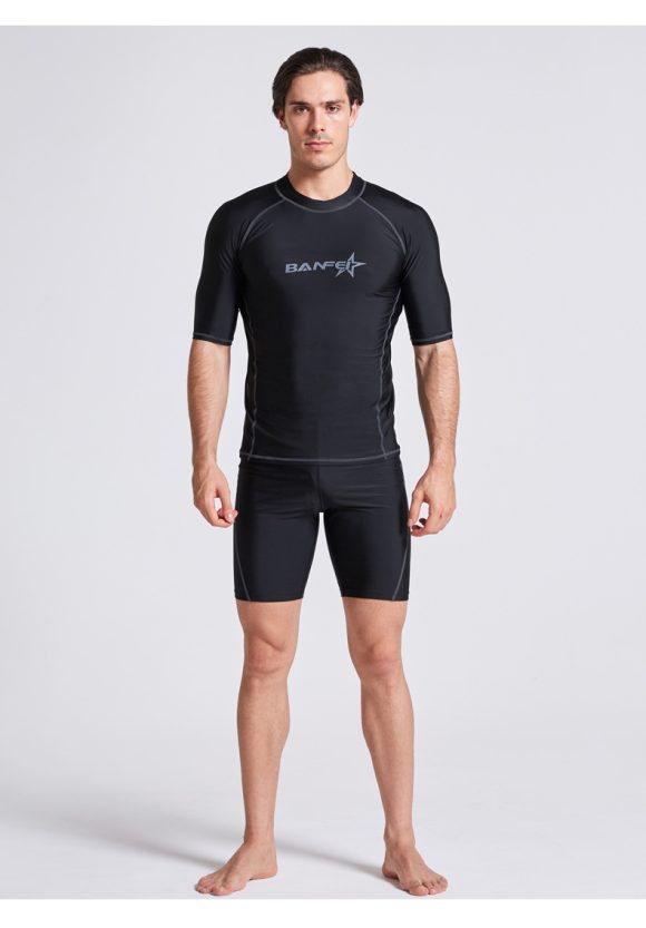 Quick-drying Half Sleeve Suit Swimsuit Snorkeling Surfing Wetsuit Suit - Image 2