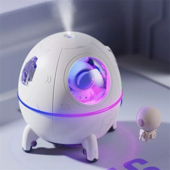 Portable Humidifier Desktop USB Astronaut Space Air Humidifier Diffuser 220ML With Colorful Led Light Christmas Gift - Image 5