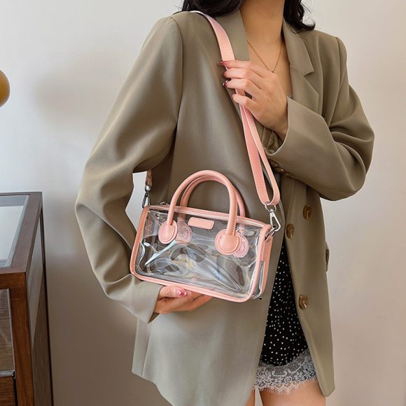 Transparent Shoulder Large Capacity Fashion Underarm Bag - Image 6
