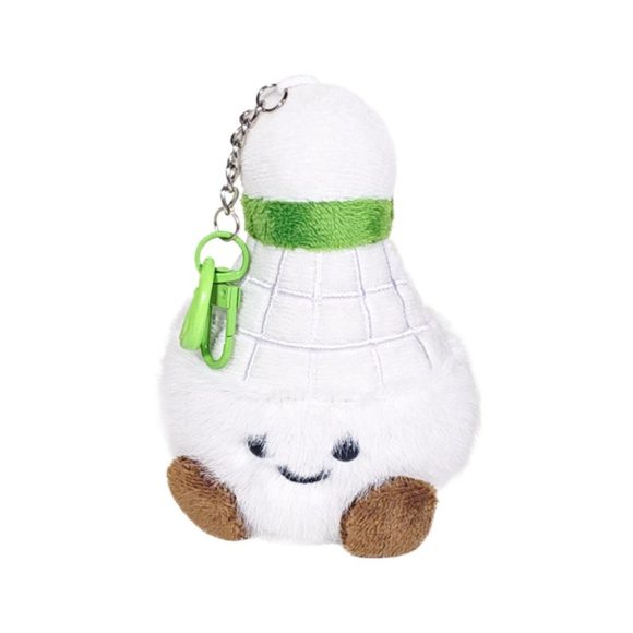 Creative Badminton Plush Toy Pendant Keychain - Image 3