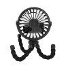 Multi Functional Children's Stroller Mini Fan Portable USB Charging Small Fan Octopus - Image 4