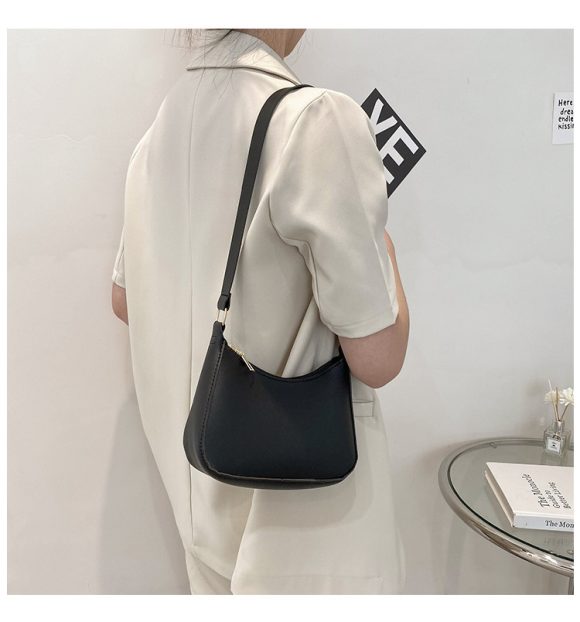 Women's Retro Portable Shoulder Underarm Bag Handbag - Image 10