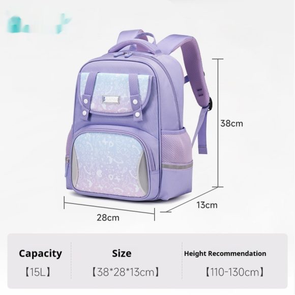 Girls And Boys Children's Schoolbag For Grade 1-3 Large Capacity - Image 6