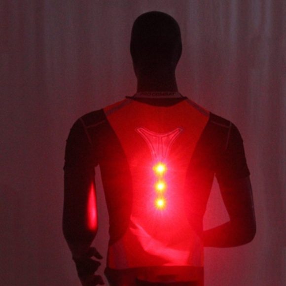 Fluorescent vest LED light reflective vest - Image 2