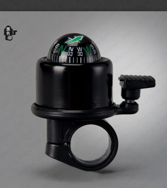Bicycle Cycling Sport Handlebar Ring with Compass-down Horn Bicycle Bell Bicycle Accessories - Image 6