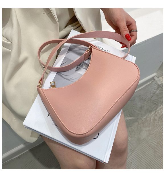 Women's Retro Portable Shoulder Underarm Bag Handbag - Image 9