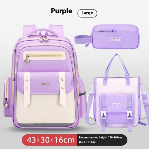 Oxford Cloth Children's Schoolbag Large Capacity Backpack - Image 9