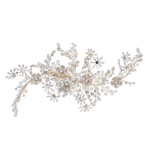 Bridal Headdress Handmade Hair Carson Tied Women's Side Clip - Image 2