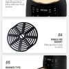 Air Fryer Smart Touch Home Electric Fryer - Image 8