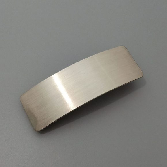 Brushed Metal Barrettes European American Simple Versatile Temperament Ins Fashion Normcore Style Ponytail Clip - Image 7