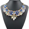 Diamond Alloy Flower Necklace For Women - Image 6