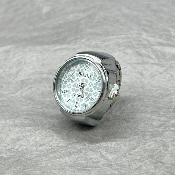 Ring Watch Simple Gold And Silver Shell All-Match Ring Watch - Image 7