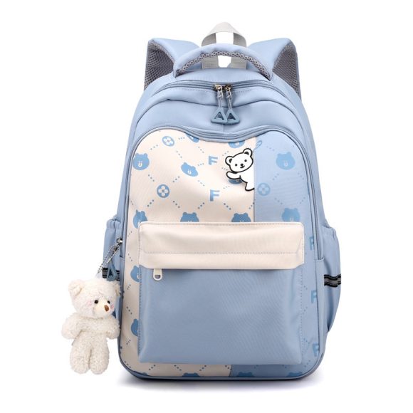 Schoolbag Lightweight And Large Capacity Elementary School Studebt Cute Bear Backpack - Image 2