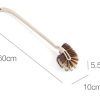 Imitation Wood Long Handle Toilet Brush - Image 4