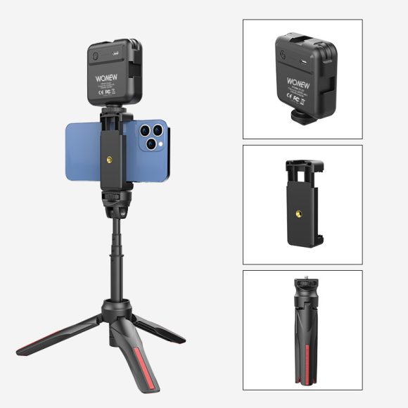 Mobile Phone Live Selfie Stick Fill Light Tripod - Image 3