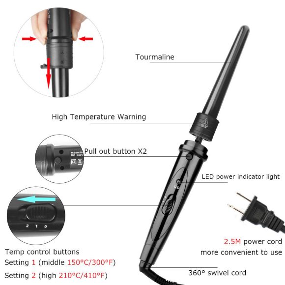 Multifunctional 5-in-1 Ceramic Hair Care Hair Curler - Image 3