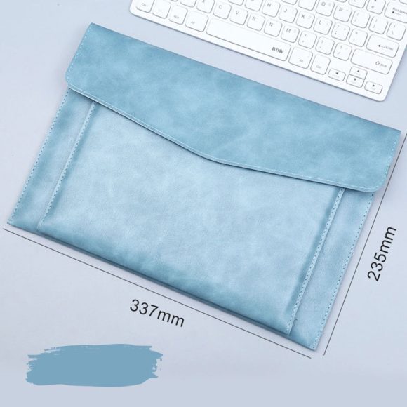 A4 File Bag Contains Large Capacity Double-layer Leather Protective Sleeve - Image 7