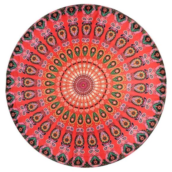 Round carpet scarf mandala tapestry - Image 6