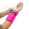 Gym Cycling Running Phone Arm Bag Wristband Badminton Tennis Sweatband Wrist Support Pocket Wrist Wallet Pouch Arm Band Bag - Image 2
