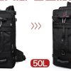 New double shoulder bag Oxford cloth bags male outdoor backpack large capacity baggage bag multifunction hiking bag - Image 2