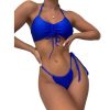 Swimwear Neck Hanging Two-piece Set For Women - Image 2