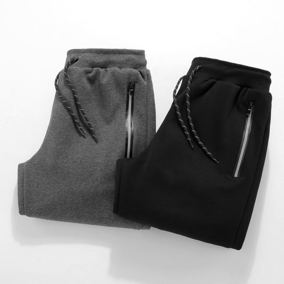 The new winter Korean youth Haren feet pants men sports pants pants men's casual pants. The trend of health - Image 2