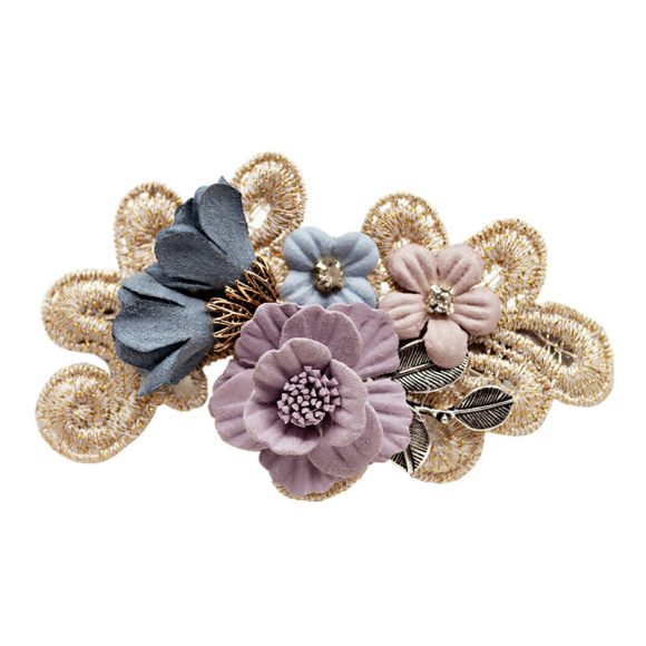 Handmade Bow Hair Accessories Barrettes Hair Ring Pearl Elegant Girl Headdress Flower - Image 2