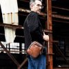 Men's Casual Simple First Layer Small Cowhide Crossbody Bag - Image 3