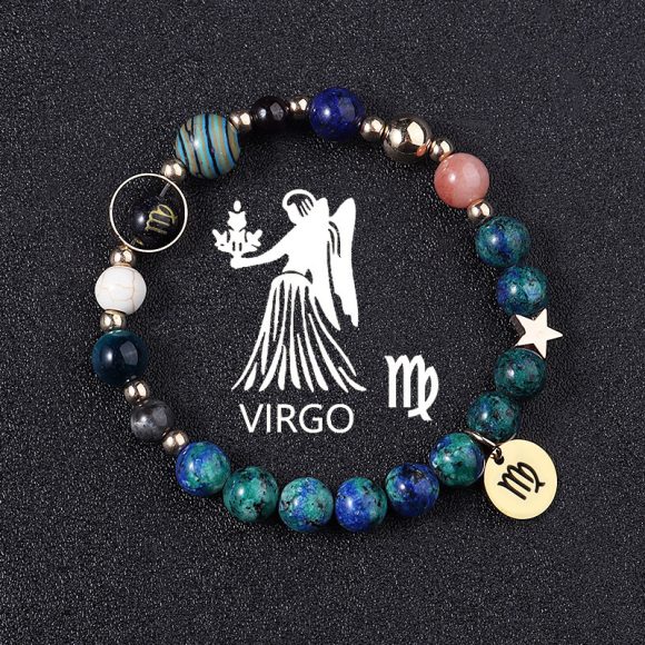 Twelve Constellations Bracelets Natural Stone Phoenix Lapis Lazuli Eight Planets - Image 4