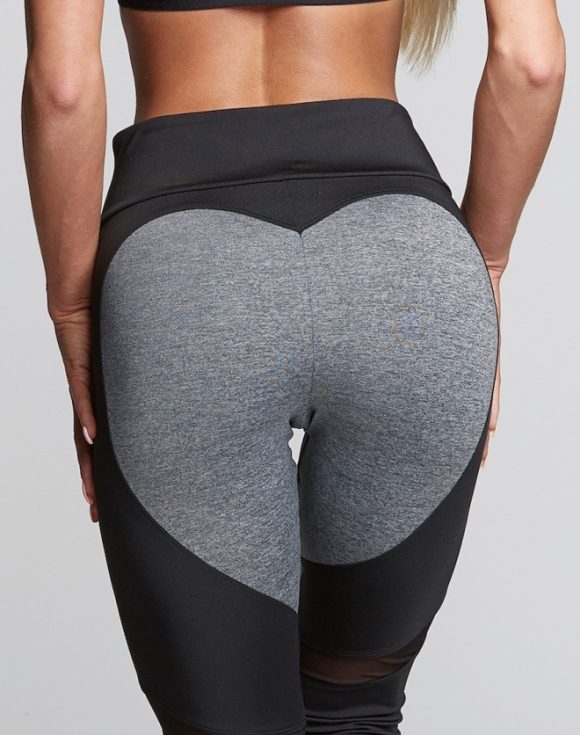 Heart Push Up Leggings Workout - Image 3