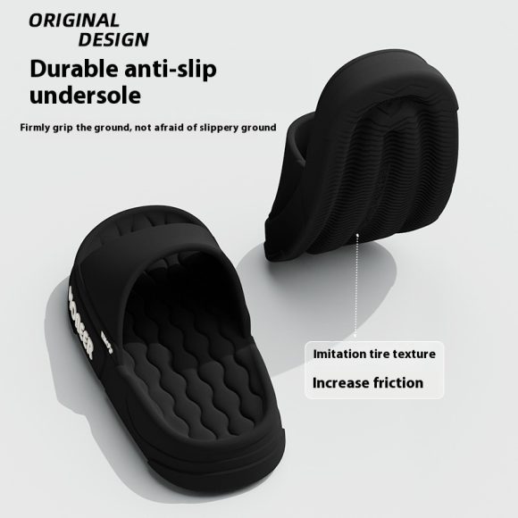 Men's Sandals Household Bathroom Non-slip Bathroom Slippers - Image 2