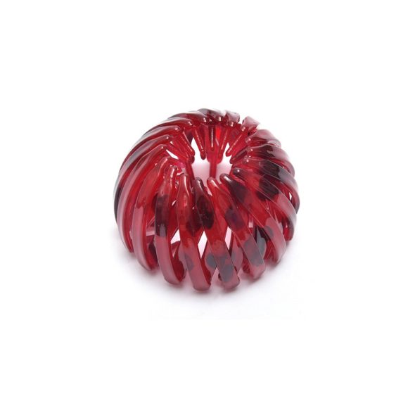 Bird's Nest Hairpin Color Rhinestone Ponytail Ball Hairpin - Image 2