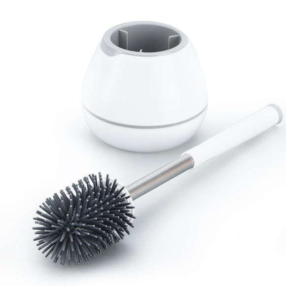 Portable Toilet Brush With Soft Bristles - Image 2