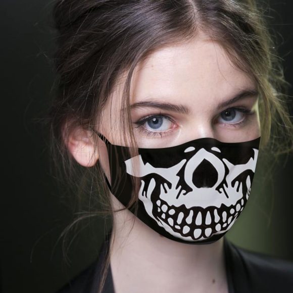 Halloween Facial Mask Cotton Cloth - Image 3
